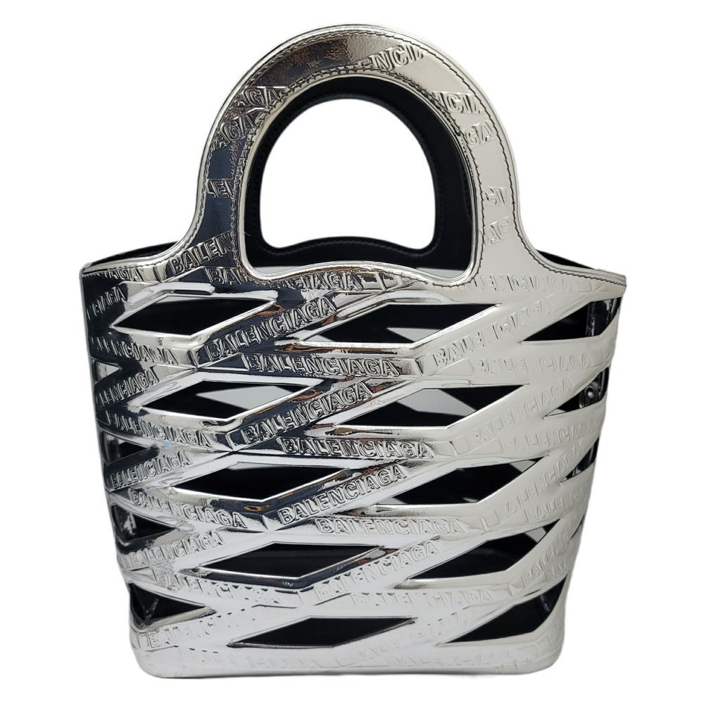 BALENCIAGA Neo Basket Bag Shoulder Handbag Purse